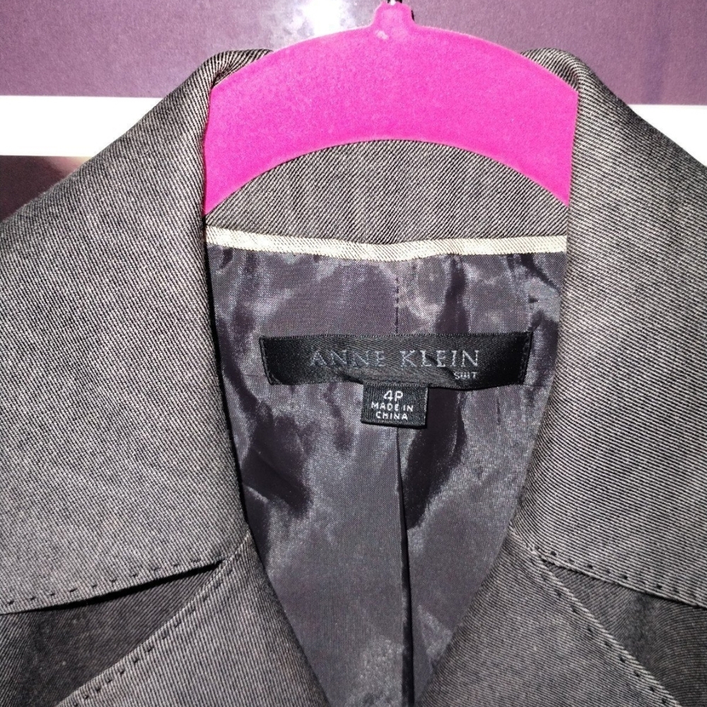 Anne Klein Gray Women's Blazer
